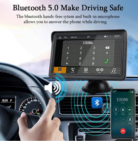 Apple Carplay Android Auto Multimedia Player With Reverse Camera